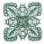 Lace Ladybug Square